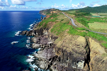 最西端沖縄県与那国島西埼